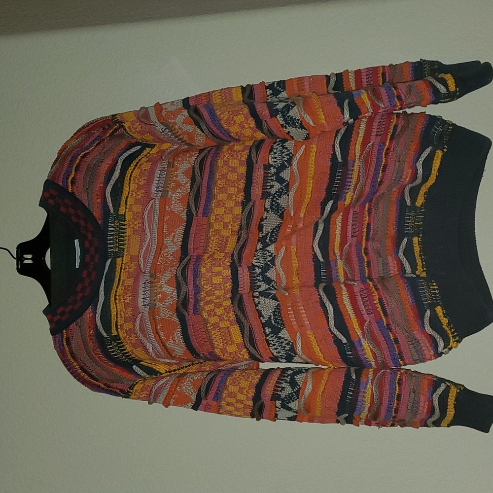 Y2K Authentic Coogi pullover sweater